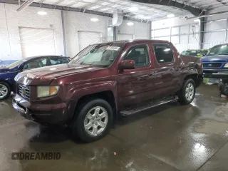 2008 Honda Ridgeline RTS z VIN 2HJYK16428H541017, wystawiony jako Copart lot #87968495 z przebiegiem 106 729 mil mil oraz Szkoda całkowita • Salvage title. Historia ofert i sprzedaży dostępna na DreamBid. Obrazek 1.