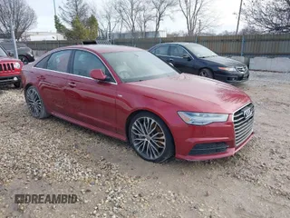2018 Audi A6 Premium Plus with VIN WAUD8AFC3JN008385, listed as a IAAI auction lot 41209017 with 68,059 mi miles. Bid and sale history available at carsss.com. Image 1.