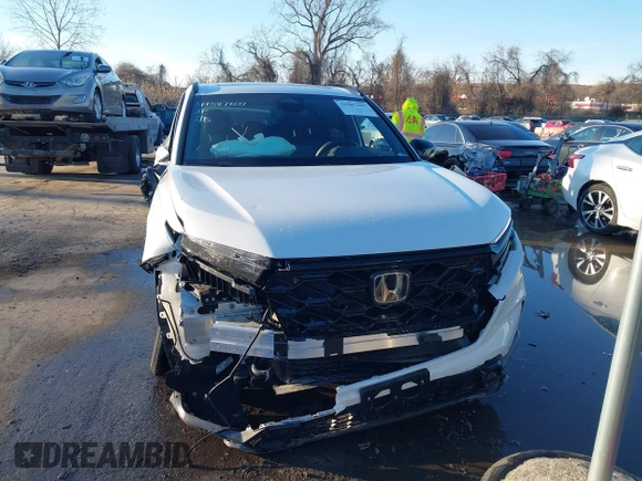2025 Honda CR-V Sport-L with VIN 7FARS6H84SE053534, listed as a IAAI auction lot 41587207 with 2,427 mi miles and . Bid and sale history available at DreamBid. Image 12.