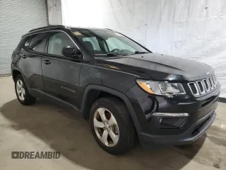 2017 Jeep Compass Latitude with VIN 3C4NJDBB9HT672288, listed as a Copart auction lot 42561244 with 48,865 mi miles and Clean Title. Bid and sale history available at carsss.com. Image 4.