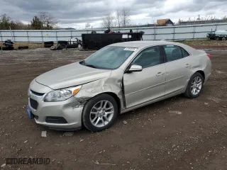 2015 Chevrolet Malibu LT with VIN 1G11C5SLXFF260324, listed as a Copart auction lot 53360975 with 98,033 mi miles and Salvage Title. Bid and sale history available at carsss.com. Image 1.
