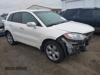 2008 Acura RDX with VIN 5J8TB18268A020862, listed as a IAAI auction lot 41413265 with 165,280 mi miles. Bid and sale history available at carsss.com. Image 1.