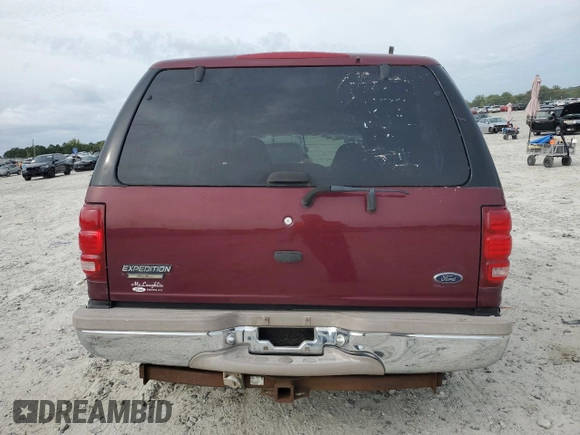 1998 Ford Expedition XLT with VIN 1FMRU17L3WLC18552, listed as a Copart auction lot 70644254 with 126,153 mi miles and Salvage Title. Bid and sale history available at carsss.com. Image 6.