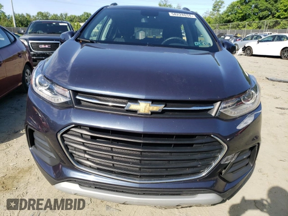 2018 Chevrolet Trax LT with VIN 3GNCJPSBXJL391283, listed as a Copart auction lot 58228034 with 53,040 mi miles and Salvage Title. Bid and sale history available at carsss.com. Image 5.