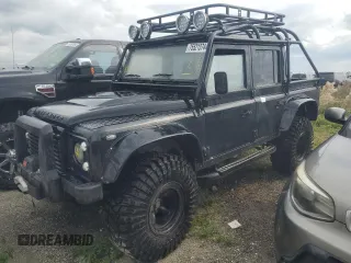 1994 Land Rover Defender with VIN SALLDHMF8MA941901, listed as a Copart auction lot 75521374 with Not provided miles and Salvage title. Bid and sale history available at DreamBid. Image 1.