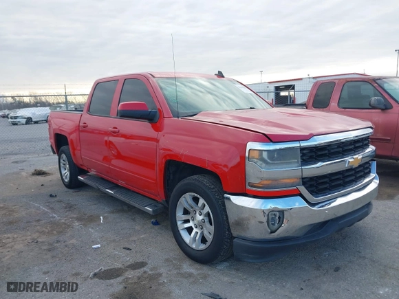 2016 Chevrolet Silverado 1500 LT with VIN 3GCPCREC0GG135790, listed as a IAAI auction lot 41695861 with 256,484 mi miles. Bid and sale history available at carsss.com. Image 1.