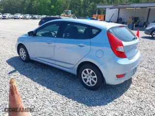 2012 Hyundai Accent GS with VIN KMHCT5AE5CU028123, listed as a IAAI auction lot 42045315 with 116,910 mi miles. Bid and sale history available at carsss.com. Image 3.