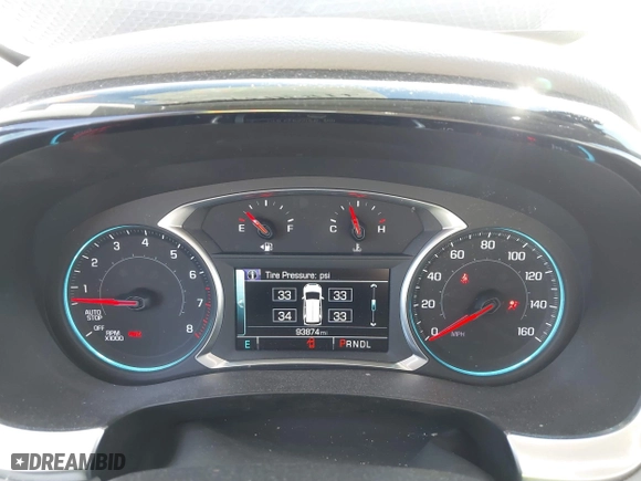 2018 Chevrolet Traverse LT Leather with VIN 1GNERHKW6JJ187517, listed as a IAAI auction lot 41830374 with 93,966 mi miles. Bid and sale history available at carsss.com. Image 7.