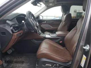 2022 Acura MDX w/Advance Package with VIN 5J8YE1H81NL032600, listed as a Copart auction lot 84120034 with 24,023 mi miles and Salvage Title. Bid and sale history available at carsss.com. Image 7.