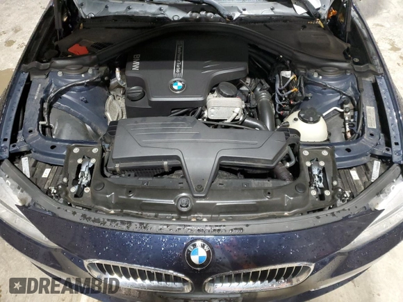 2013 BMW 3 Series 328i xDrive with VIN WBA3B3C57DF537268, listed as a Copart auction lot 57885985 with 122,050 mi miles and Salvage title. Bid and sale history available at DreamBid. Image 11.