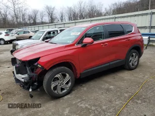 2022 Hyundai Santa Fe SE with VIN 5NMS1DAJ8NH381222, listed as a Copart auction lot 40746494 with 28,648 mi miles and . Bid and sale history available at DreamBid. Image 1.