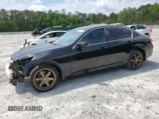 2012 Infiniti G25 Journey with VIN JN1DV6AP2CM812367, listed as a Copart auction lot 55430775 with 120,256 mi miles and Salvage title. Bid and sale history available at DreamBid. Image 1.