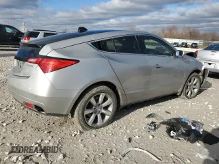 2012 Acura ZDX Advance Pkg with VIN 2HNYB1H61CH500237, listed as a Copart auction lot 82080214 with Not Provided miles and Salvage Title. Bid and sale history available at carsss.com. Image 3.