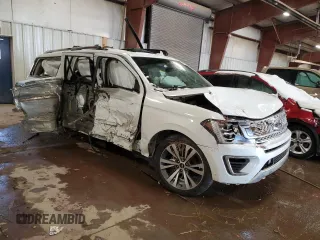 2020 Ford Expedition Max Platinum with VIN 1FMJK1MT1LEA95373, listed as a Copart auction lot 84632894 with 104,720 mi miles and Non repairable. Bid and sale history available at DreamBid. Image 4.