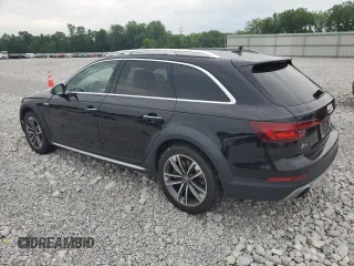 2018 Audi A4 allroad Premium Plus with VIN WA18NAF4XJA032402, listed as a Copart auction lot 57117734 with 82,816 mi miles and Salvage Title. Bid and sale history available at carsss.com. Image 2.