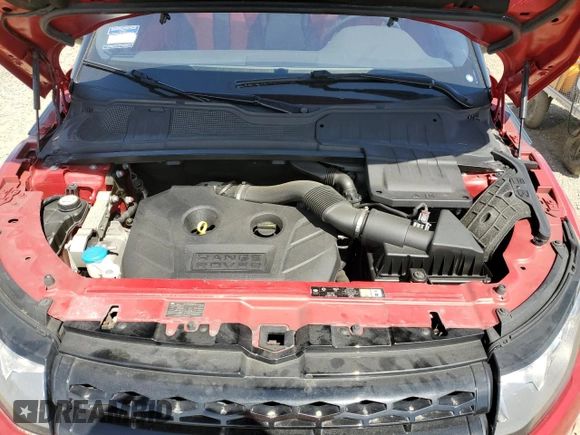 2012 Land Rover Range Rover Evoque Dynamic Premium with VIN SALVT1BG4CH000496, listed as a Copart auction lot 57178375 with 60,247 mi miles and Salvage title. Bid and sale history available at DreamBid. Image 12.