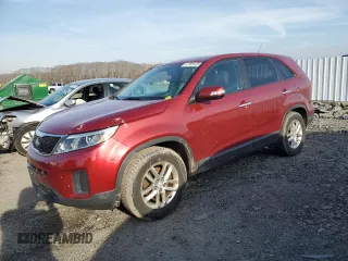 2014 Kia Sorento LX with VIN 5XYKTCA60EG481616, listed as a Copart auction lot 47703125 with 116,854 mi miles and Clean Title. Bid and sale history available at carsss.com. Image 1.