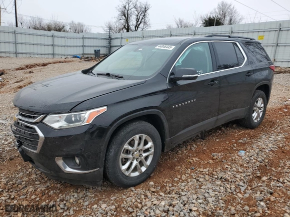 2019 Chevrolet Traverse LT Leather with VIN 1GNERHKW4KJ321281, listed as a Copart auction lot 44046445 with 71,809 mi miles and Salvage Title. Bid and sale history available at carsss.com. Image 1.