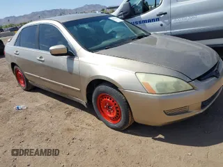 2003 Honda Accord LX z VIN 1HGCM56383A009061, wystawiony jako IAAI lot #42072662 z przebiegiem 183 798 mil mil oraz . Historia ofert i sprzedaży dostępna na DreamBid. Obrazek 1.