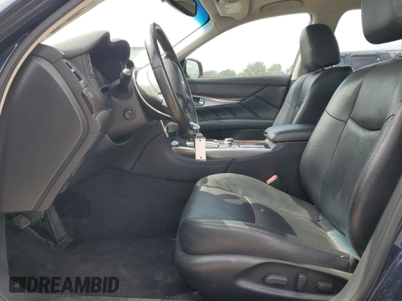 2019 Infiniti Q70 Luxe with VIN JN1BY1AR3KM585742, listed as a Copart auction lot 49002355 with 102,693 mi miles and Salvage Title. Bid and sale history available at DreamBid. Image 7.