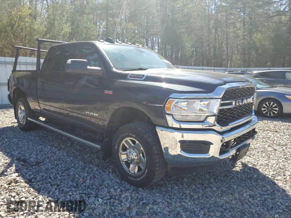 2021 Ram 2500 Tradesman with VIN 3C6UR5CJ2MG573130, listed as a Copart auction lot 55063985 with 80,115 mi miles and Salvage title. Bid and sale history available at DreamBid. Image 4.