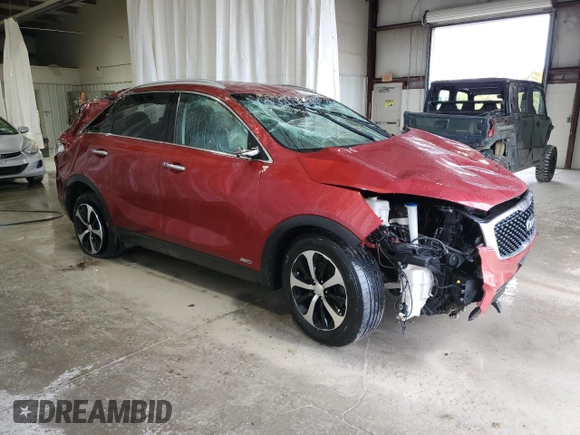 2017 Kia Sorento EX with VIN 5XYPHDA16HG274105, listed as a Copart auction lot 72833364 with 54,915 mi miles and Non Repairable. Bid and sale history available at carsss.com. Image 4.