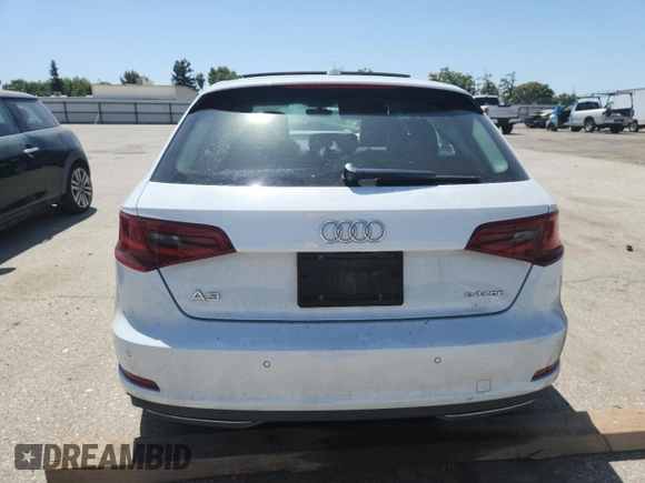 2016 Audi A3 e-tron Premium z VIN WAUUPBFF0GA067817, wystawiony jako Copart lot #58752335 z przebiegiem 158 395 mil mil oraz Szkoda całkowita • Salvage title. Historia ofert i sprzedaży dostępna na DreamBid. Obrazek 6.
