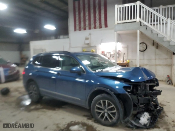 2020 Volkswagen Tiguan SE with VIN 3VV2B7AX5LM013501, listed as a Copart auction lot 45628605 with 94,075 mi miles and Salvage Title. Bid and sale history available at carsss.com. Image 4.