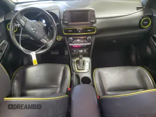 2020 Hyundai Kona Limited with VIN KM8K33A56LU493221, listed as a Copart auction lot 68171752 with 60,744 mi miles. Bid and sale history available at carsss.com. Image 8.