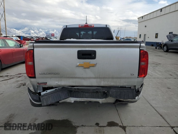 2016 Chevrolet Colorado 4WD LT with VIN 1GCGTCE33G1144558, listed as a Copart auction lot 45283665 with 157,486 mi miles and Salvage title. Bid and sale history available at DreamBid. Image 6.