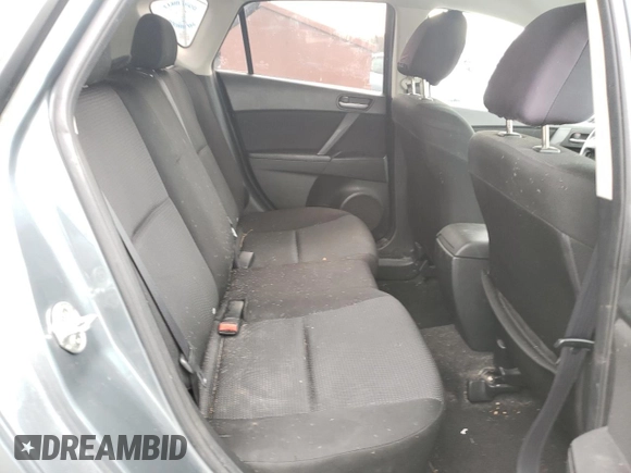 2012 Mazda 3 GX with VIN JM1BL1KFXC1532250, listed as a Copart auction lot 38709862 with 121,173 mi miles and Salvage Title. Bid and sale history available at carsss.com. Image 6.