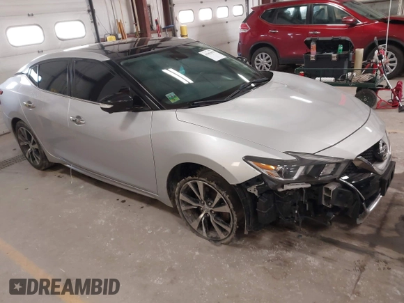 2016 Nissan Maxima SL with VIN 1N4AA6AP6GC384851, listed as a IAAI auction lot 41663659 with 127,247 mi miles and . Bid and sale history available at DreamBid. Image 1.
