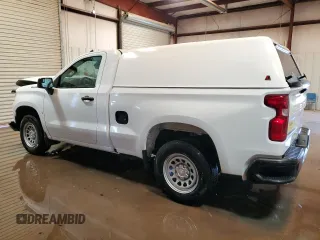 2023 Chevrolet Silverado 1500 Work Truck with VIN 3GCNAAEK6PG365226, listed as a Copart auction lot 50521225 with 134,959 mi miles and Clean Title. Bid and sale history available at DreamBid. Image 2.