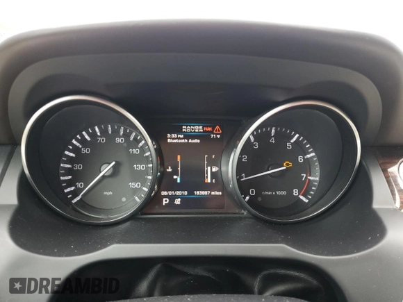 2013 Land Rover Range Rover Evoque Prestige Premium with VIN SALVV2BG7DH743994, listed as a Copart auction lot 58906485 with 183,997 mi miles and Salvage title. Bid and sale history available at DreamBid. Image 9.