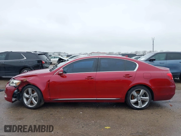 2008 Lexus GS 350 with VIN JTHBE96S980039722, listed as a IAAI auction lot 41568219 with 150,272 mi miles and . Bid and sale history available at DreamBid. Image 14.