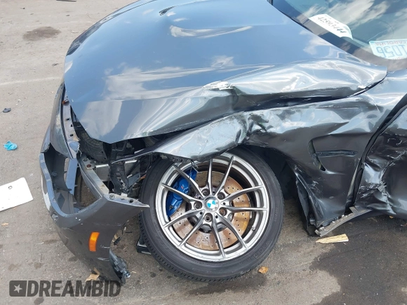 2015 BMW M4 with VIN WBS3U9C5XFJ967725, listed as a IAAI auction lot 42593444 with Not provided miles and . Bid and sale history available at DreamBid. Image 6.
