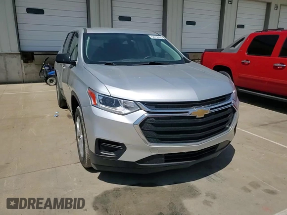 2020 Chevrolet Traverse LS z VIN 1GNERFKW6LJ142780, wystawiony jako Copart lot #54752435 z przebiegiem 66 140 mil mil oraz Szkoda całkowita • Salvage title. Historia ofert i sprzedaży dostępna na DreamBid. Obrazek 15.