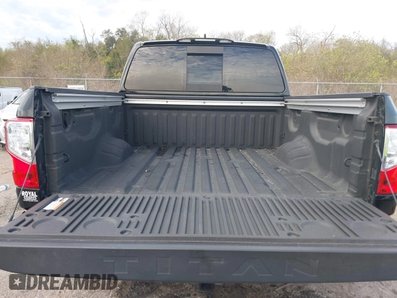 2024 Nissan Titan Pro-4X with VIN 1N6AA1ED4RN111232, listed as a IAAI auction lot 41277138 with 11,513 mi miles and . Bid and sale history available at DreamBid. Image 8.