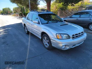 2005 Subaru Baja Turbo z VIN 4S4BT63C956106083, wystawiony jako Copart lot #45593235 z przebiegiem 205 561 mil mil oraz Szkody całkowita. Historia ofert i sprzedaży dostępna na DreamBid. Obrazek 1.