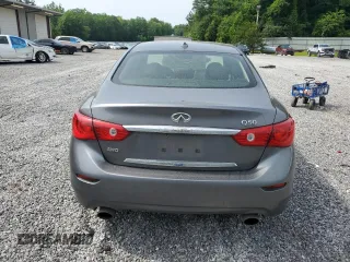2015 Infiniti Q50 z VIN JN1BV7AR4FM393747, wystawiony jako Copart lot #59735735 z przebiegiem 234 354 mil mil oraz Szkoda całkowita • Salvage title. Historia ofert i sprzedaży dostępna na DreamBid. Obrazek 6.