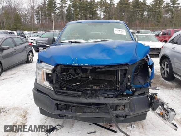 2018 Ford F-150 XL with VIN 1FTEX1EBXJKF17443, listed as a IAAI auction lot 41448484 with 132,118 mi miles and . Bid and sale history available at DreamBid. Image 12.