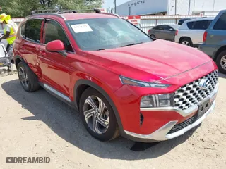 2022 Hyundai Santa Fe SEL with VIN 5NMS24AJ3NH455871, listed as a IAAI auction lot 42074351 with 14,062 mi miles. Bid and sale history available at carsss.com. Image 1.