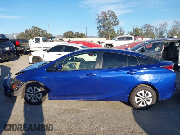2018 Toyota Prius Two with VIN JTDKARFU2J3056932, listed as a IAAI auction lot 41637372 with 52,731 mi miles. Bid and sale history available at carsss.com. Image 14.