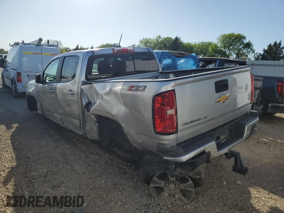 2017 Chevrolet Colorado 2WD Z71 with VIN 1GCGSDEN1H1206342, listed as a Copart auction lot 51836025 with 82,059 mi miles and Salvage title. Bid and sale history available at DreamBid. Image 2.