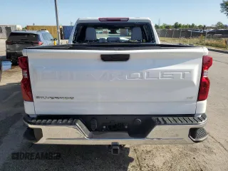 2025 Chevrolet Silverado 1500 LT with VIN 2GCPACED1S1120406, listed as a Copart auction lot 53450275 with 9,595 mi miles and Clean Title. Bid and sale history available at DreamBid. Image 6.