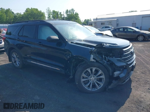 2023 Ford Explorer XLT z VIN 1FMSK8DH5PGB43539, wystawiony jako IAAI lot #42558283 z przebiegiem 16 495 mil mil oraz . Historia ofert i sprzedaży dostępna na DreamBid. Obrazek 1.