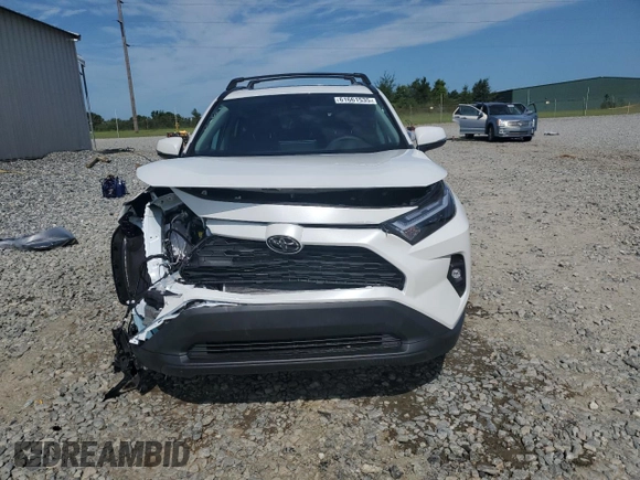 2025 Toyota RAV4 XLE Premium with VIN 2T3C1RFV1SW389635, listed as a Copart auction lot 61661535 with 3,630 mi miles and Salvage title. Bid and sale history available at DreamBid. Image 5.