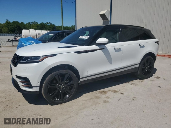 2023 Land Rover Range Rover Velar R-Dynamic S with VIN SALYT2EU5PA358595, listed as a Copart auction lot 49471155 with 17,110 mi miles and Clean Title. Bid and sale history available at DreamBid. Image 1.