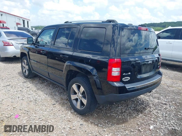 2016 Jeep Patriot Latitude with VIN 1C4NJRFB4GD809651, listed as a IAAI auction lot 42510212 with 47,887 mi miles and . Bid and sale history available at DreamBid. Image 3.