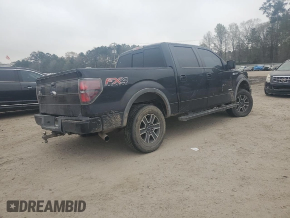 2013 Ford F-150 XL with VIN 1FTFW1ET4DKF46019, listed as a Copart auction lot 48988855 with 170,141 mi miles and Salvage Title. Bid and sale history available at carsss.com. Image 3.